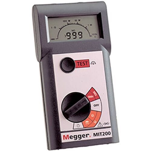 Megger MIT200-EN Isolatiemeter 1000 MΩ