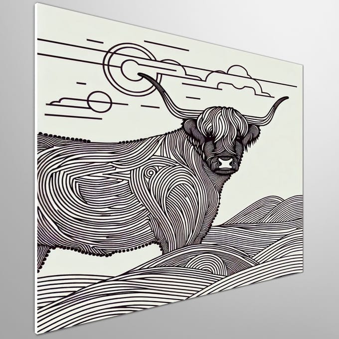 Kunstprint | Wanddecoratie | Forex | 75 × 75 cm
