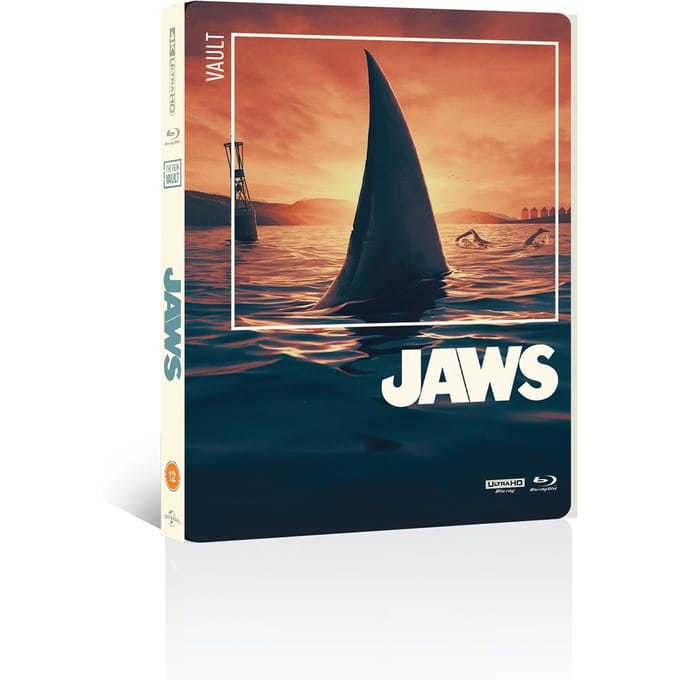 JAWS - The Film Vault Range Steelbook [4K Ultra HD] [1975]
