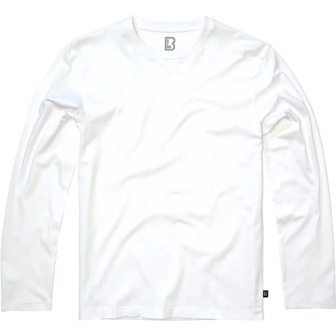 Brandit - Premium Longsleeve shirt - 4XL - Wit