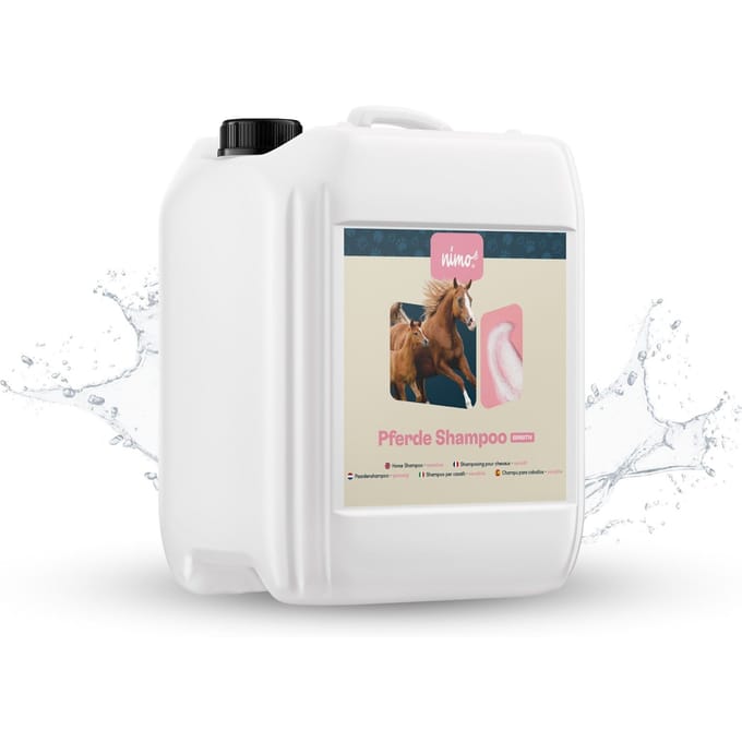 nimo® paardenshampoo sensitive • parfumvrij & pH-neutraal voor alle rassen 10