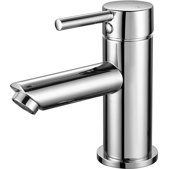 Wastafelkraan - Wastafelmengkraan - Lonis Crinty - Opbouw - Rond - Chroom