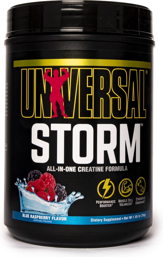 Universal Nutrition Storm (759g) Blue Raspberry - Pre-Workout - Pre-Workout Booster