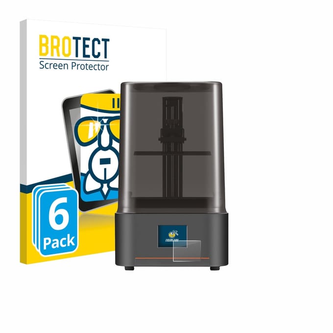 Screenprotector 6 Stuks voor Anycubic Photon Mono 4 Beschermglas transparant