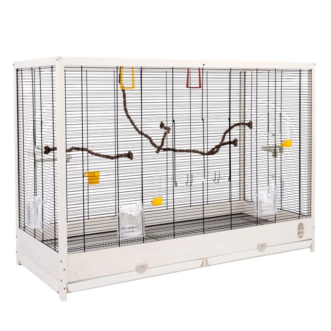 TIAKI Vogelkooi Roodborst XXL 113,4x53x81,7cm Vogel