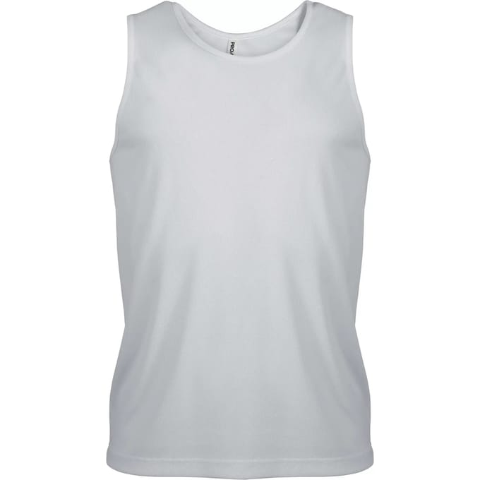 Herensporttop overhemd 'Proact' Wit - M