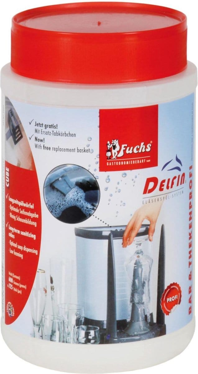 Delfin Special - Spoelblokjes, glazen spoeltabletten