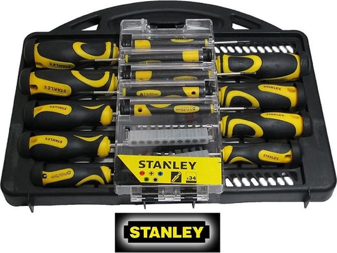 STANLEY Schroevendraaierset 34delig - STHT0-62141