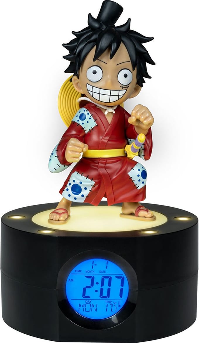 Teknofun One Piece - Wekker - Luffy