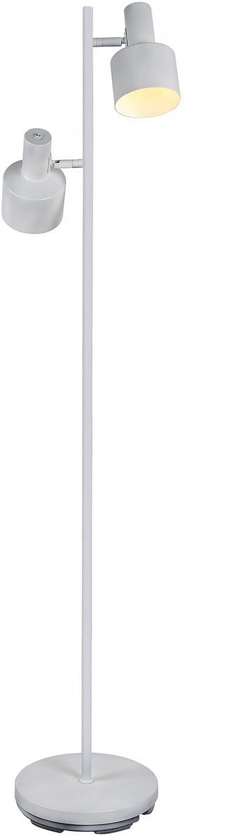 Artdelight - Vloerlamp Twinkle 2 lichts H 150 cm wit