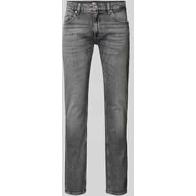 Slim fit jeans van Katoenmix Model 'SCANTON'