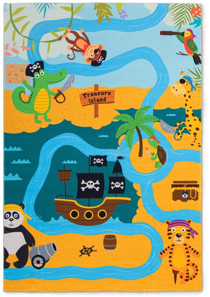 Speelkleed piraat - Snugway Pirates multi 80x150