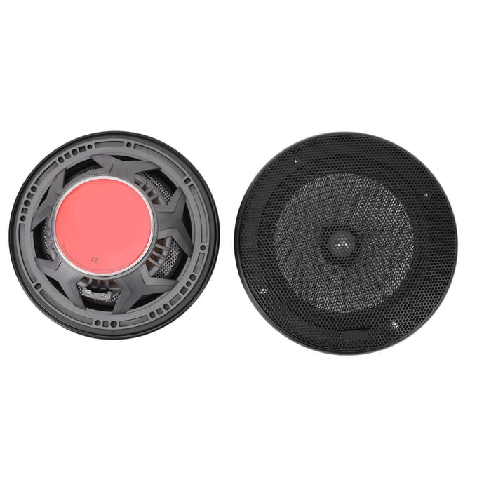 6,5 inch Auto Luidspreker Crossovers Tweeters Set High Fidelity Component Luidsprekersysteem Gevoelig voor Huis Auto Openbare Ruimte black