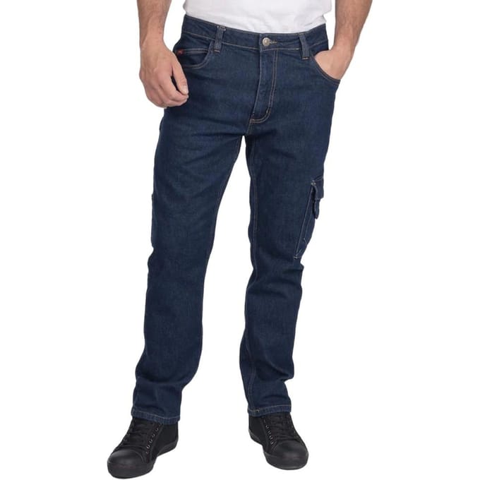 Lee Cooper Heren Denim Stretch Jeans (Lichtblauw)