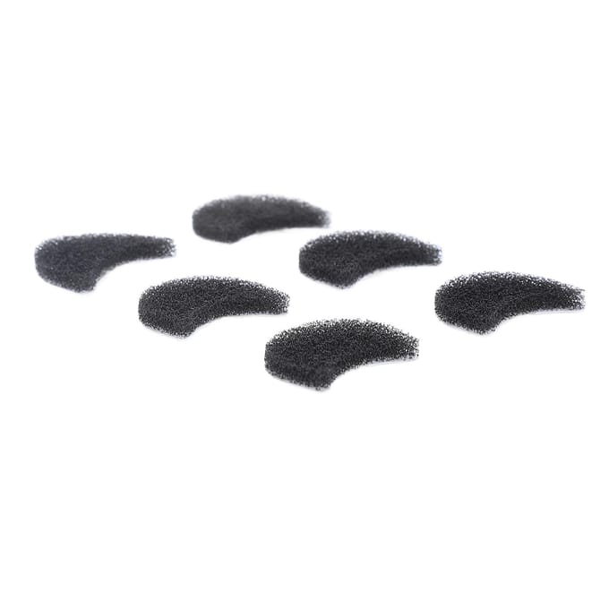Microfoon Windmoffen voor GO 3S Geluidsreductie Sportcamera Winddichte Katoenen Pads Microfoon Windscherm Wind black