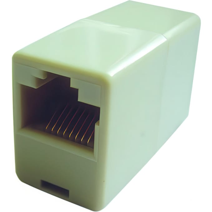 RJ45 Vrouwelijk Naar Vrouwelijk Modulaire Koppeling Recht - 183336 [5 Stukken]