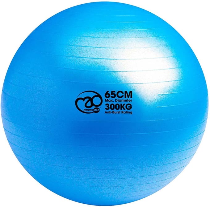 Fitness-Mad Balansbal - Blauw - 65CM