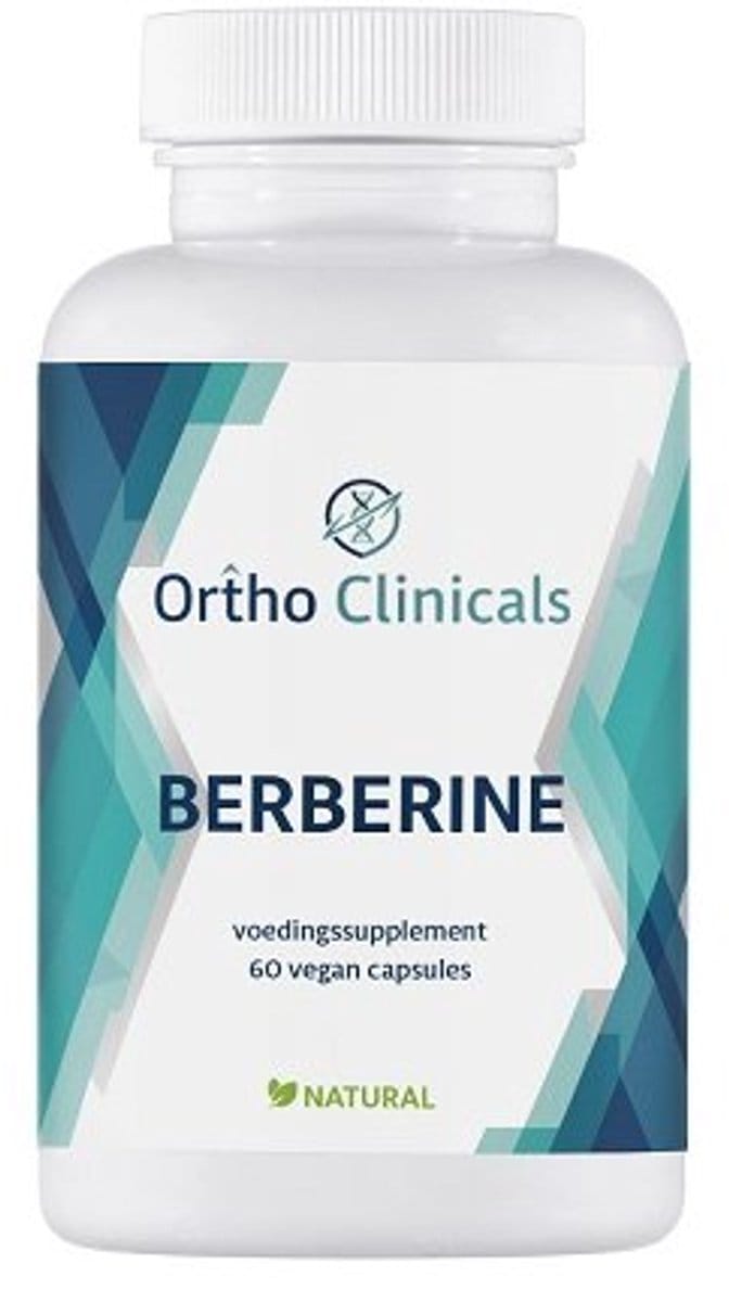 Ortho Clinicals - Berberine - 60 Capsules - 500 mg - Bloedsuikerspiegel & Cholesterol
