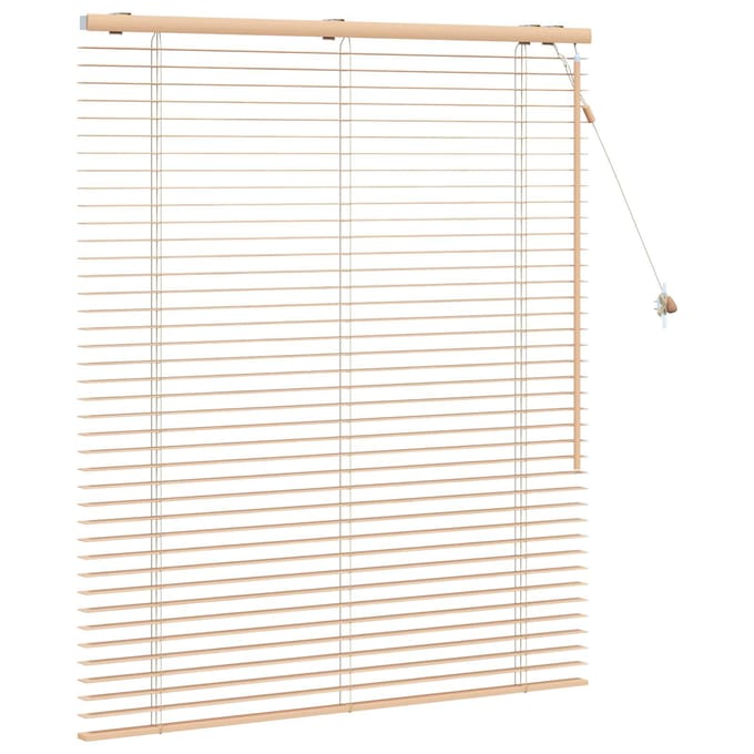 vidaXL - Venetiaanse - jaloezie - Eiken - Look - 100 - x - 130 - cm - 35 - mm