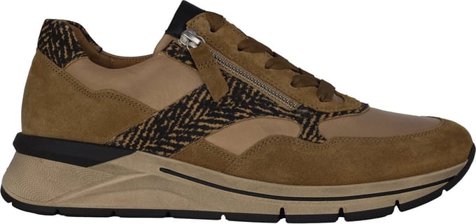 Gabor 76.586.51 - dames sneaker - Beige - maat 40 (EU) 6.5 (UK)