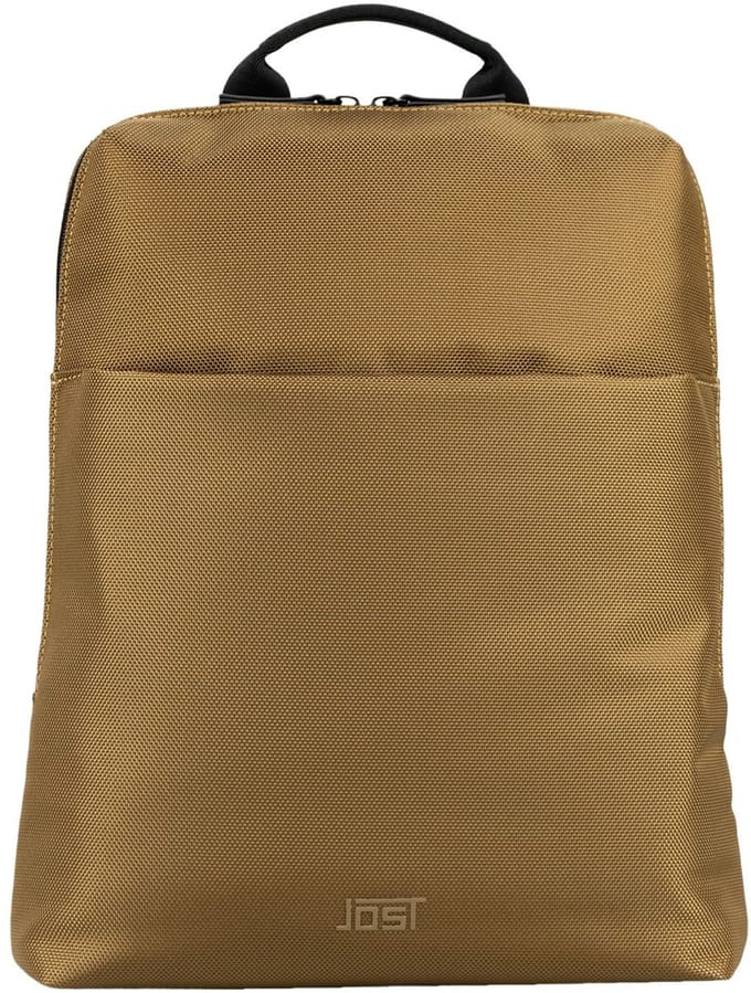 JOST vrijetijdsrugzak rugzak met laptopvak Balling Backpack Mustard brons