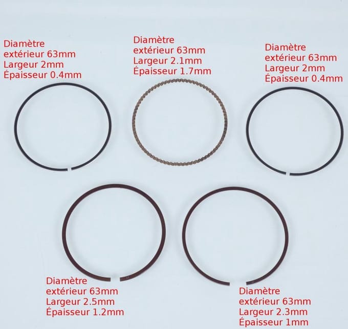malossi zuigerveer kit 3518852 Ø63mm voor motor scooter nieuw