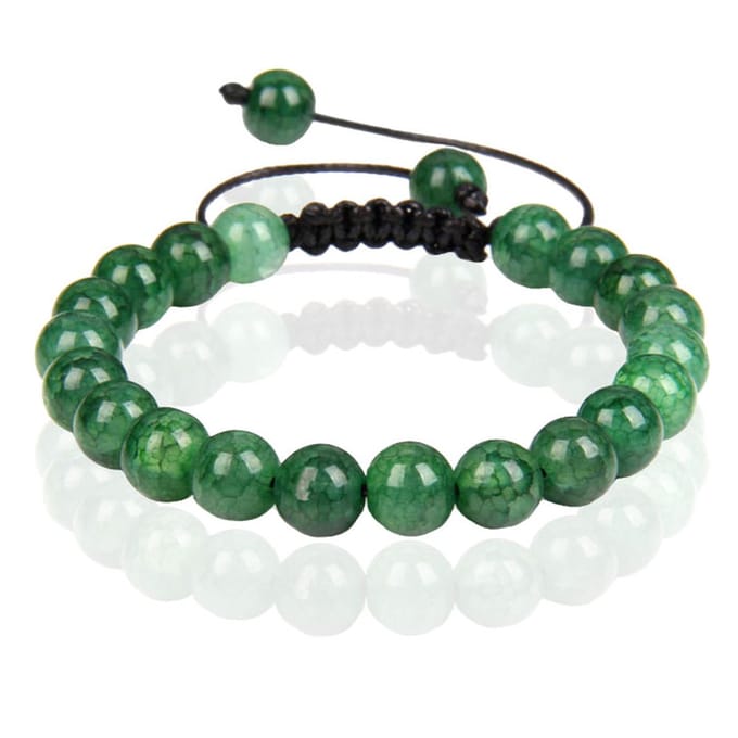 Memphis No.3 Dames Armband - 8mm Green