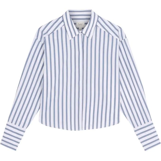 Gestreepte damesblouse met lange mouwen Lee Samba