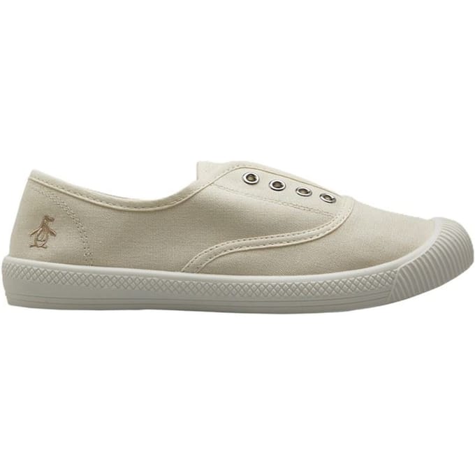Penguin Anita Canvas Dames Off White Hakken