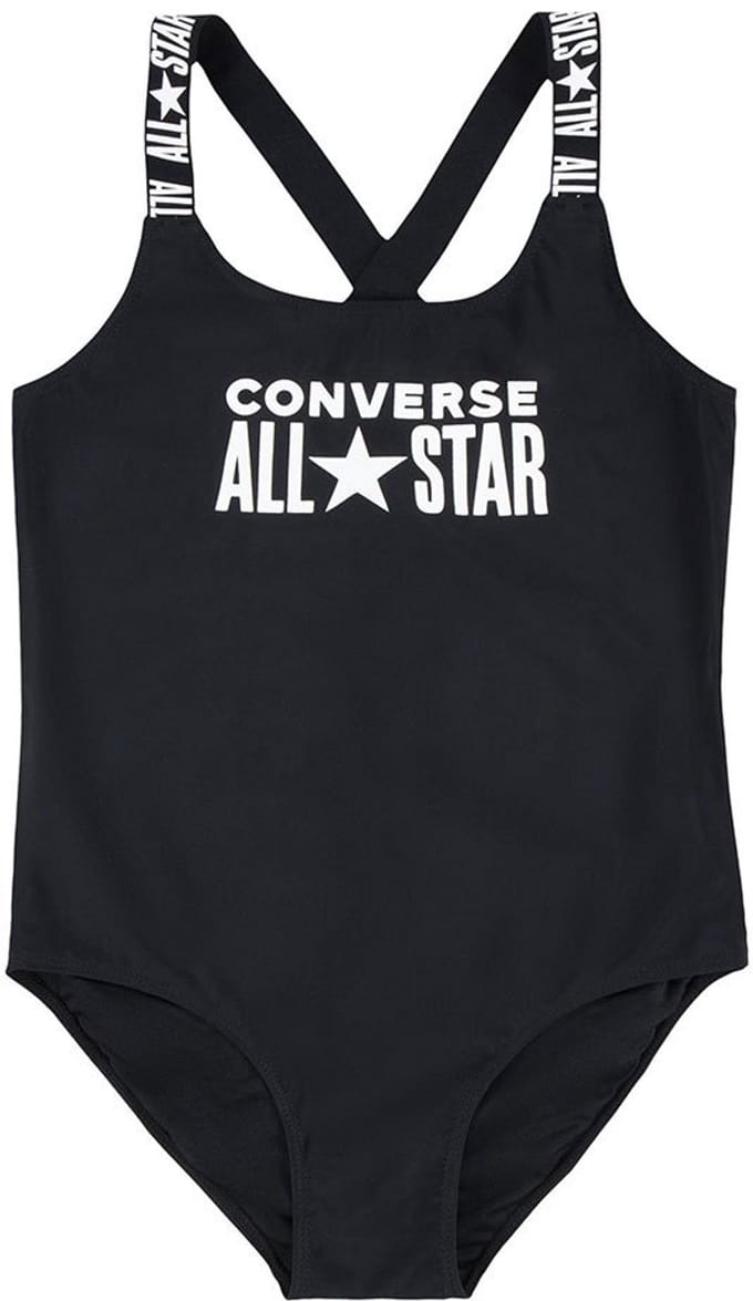 Converse Kids Core Logo Zwemkleding Zwart 24 Months Meisjes