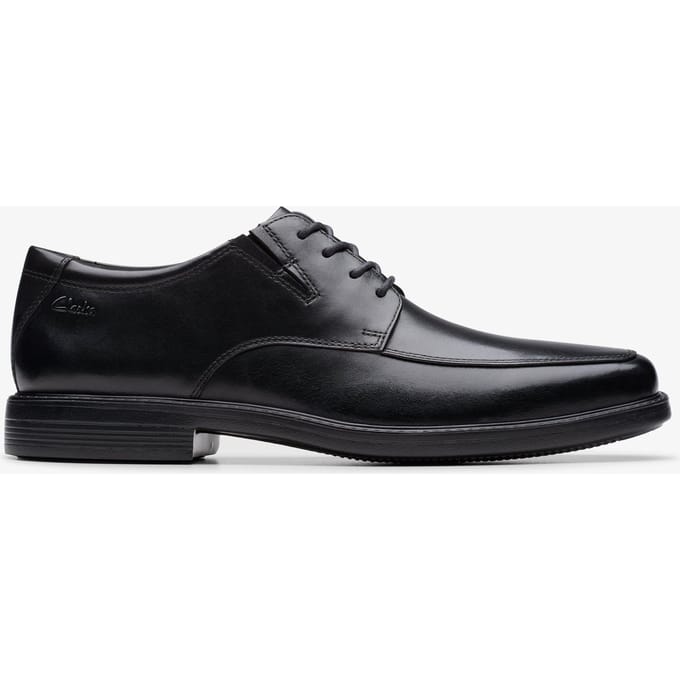 Cosgrove Schort Zwarte Leren Schoenen