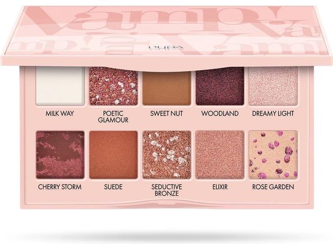 PUPA Milano Vamp! Palette oogschaduw 006 Dreamy Pink 6,5 g