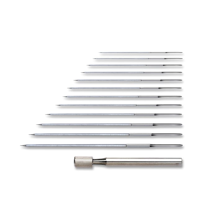 Ruimerset – 12 stuks – Ø 0,5 - 2,0 mm
