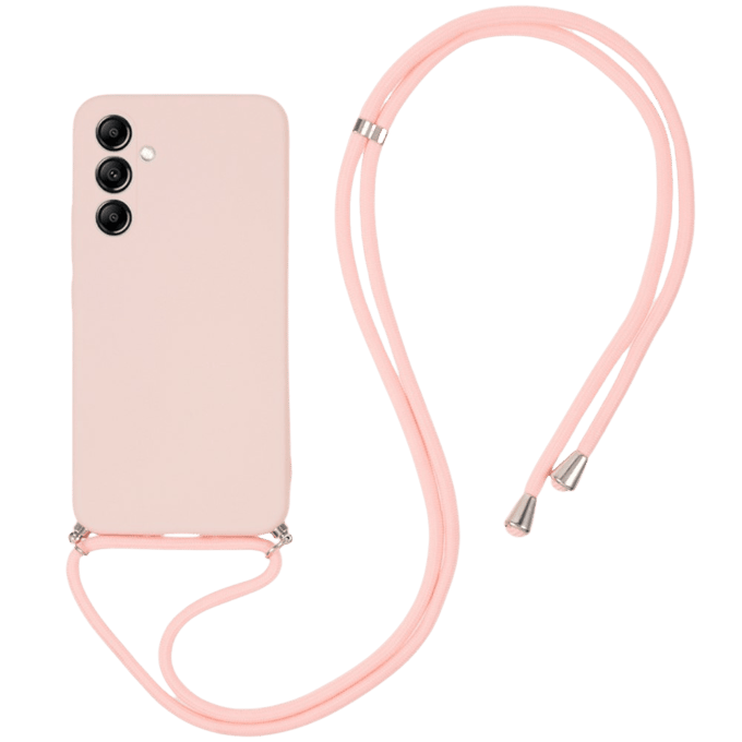 Mocaa Samsung Galaxy A54 Hoesje met Verstelbaar Koord Roze