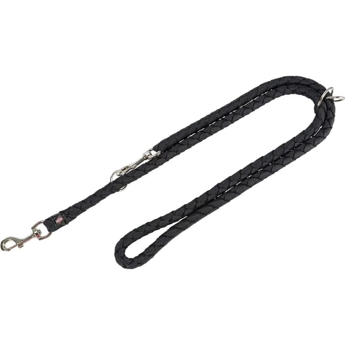Trixie Cavo Verlenglijn Zwart L-XL 200cm lang, Ø 18mm