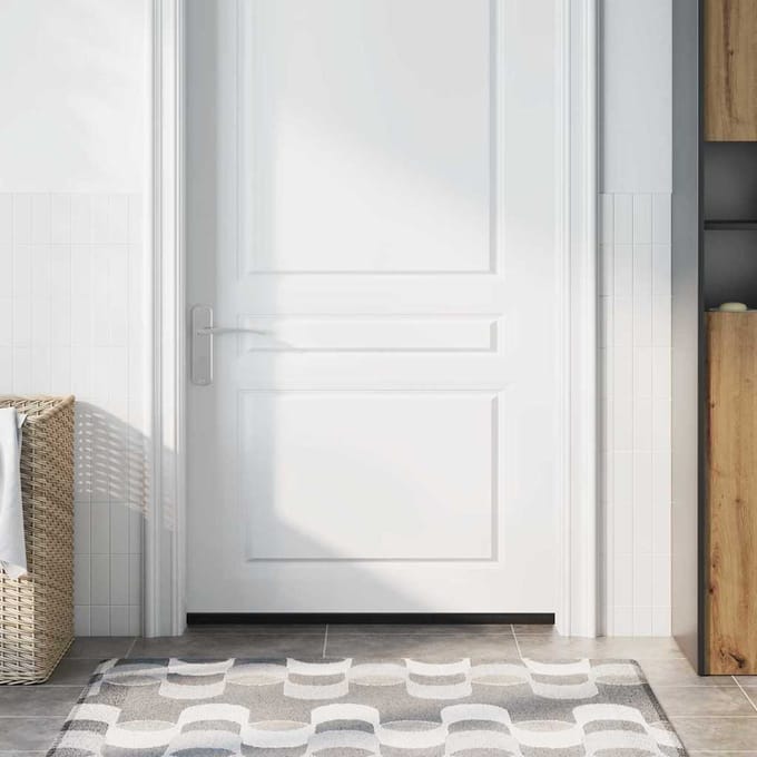 vidaXL - Schroefbare - Deurborstelafdichtingen - 12 - st - Zwart - 100 - cm