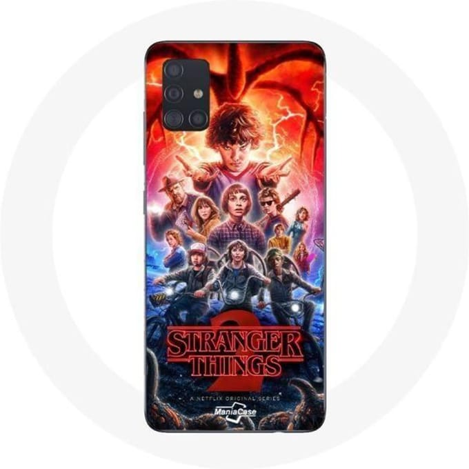 Samsung Galaxy A51 hoesje Stranger Things poster seizoen 2