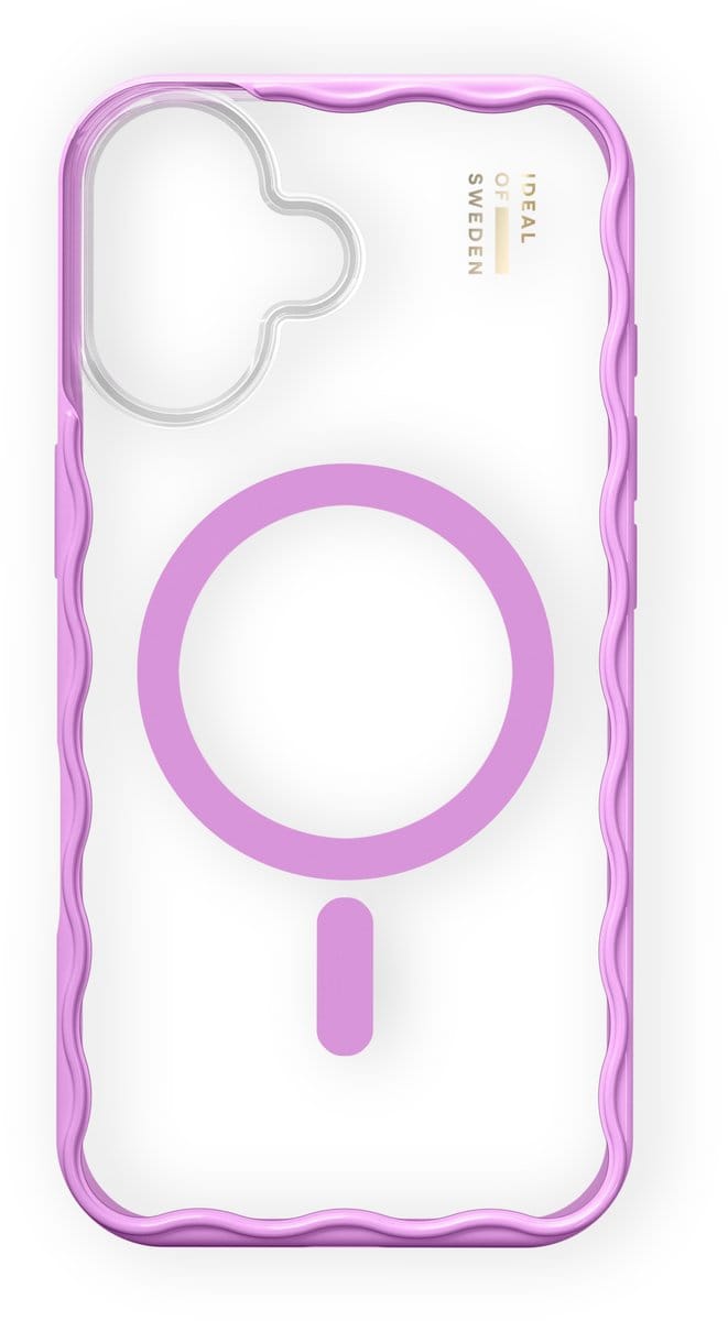 iDeal of Sweden Frame Case MagSafe geschikt voor Apple iPhone 16 Pink - Roze