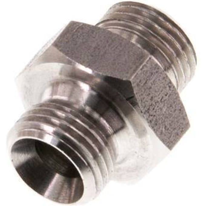 G 1/8'' RVS Borstnippel 40 Bar