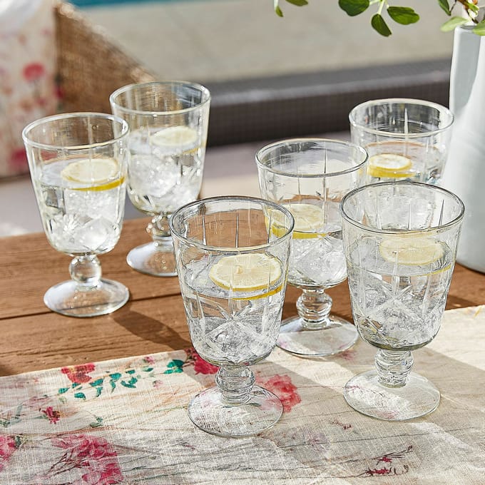 LOBERON Glas set van 6 Mirathor helder