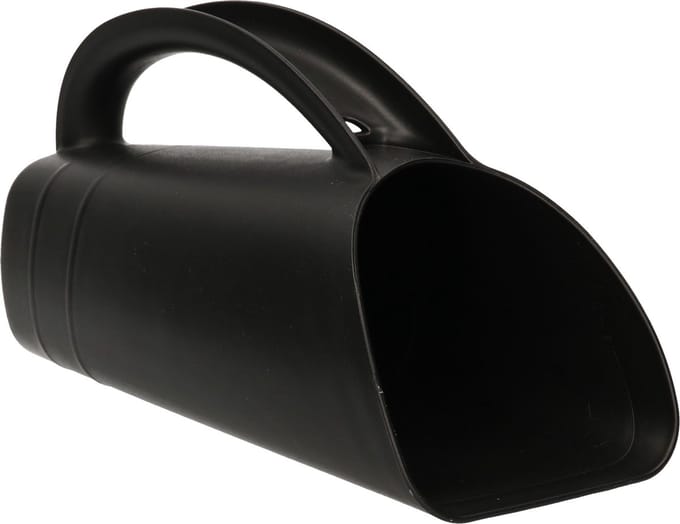 Prosperplast Gieter schep - multifunctioneel - zwart - 12 cm - planten water geven