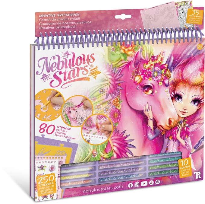 NEBULOUS STARS- Creatief schtesboek - Tekenen en kleuren