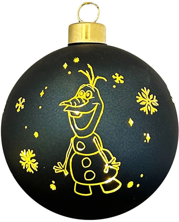 Disney verlichte kerstbal Frozen - 10 cm