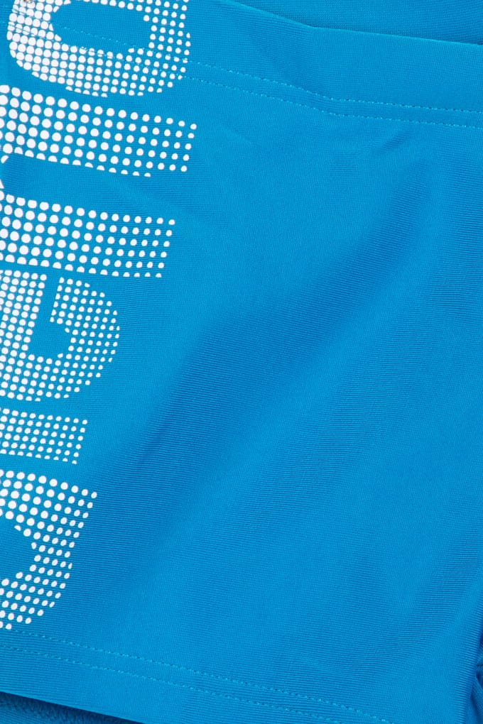 Arena Logo Kids Boy Short Blue China-white Größe: 4-5 | Bademode Outlet | kids | Blau