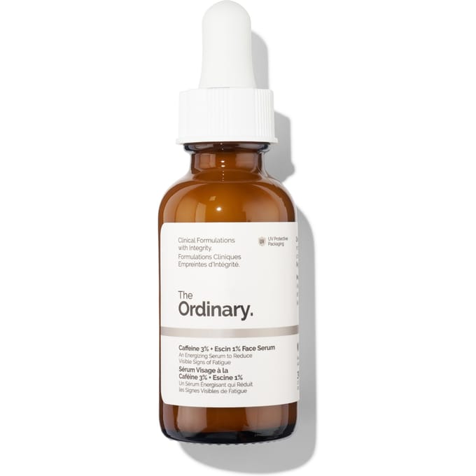 The Ordinary Caffeine 3% + Escin 1% Energizing Face Serum 30ml