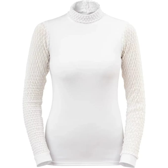 Damespolo met lange mouwen Cavalliera Luxe
