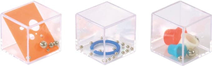 Eduplay puzzel dobbelstenen - educatief speelgoed 24 stuks multicolor.