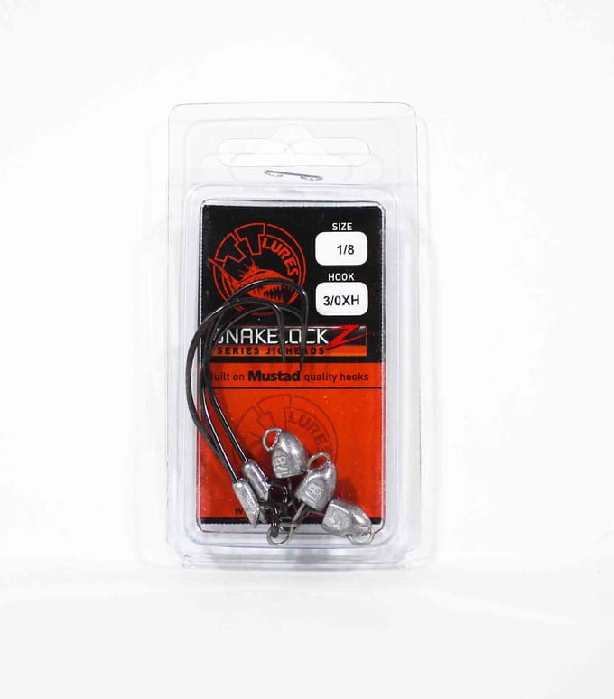 Tackle Tactics TT SnakelockZ jigkop 1/8 oz 3/0 XH 3/pak (6467)