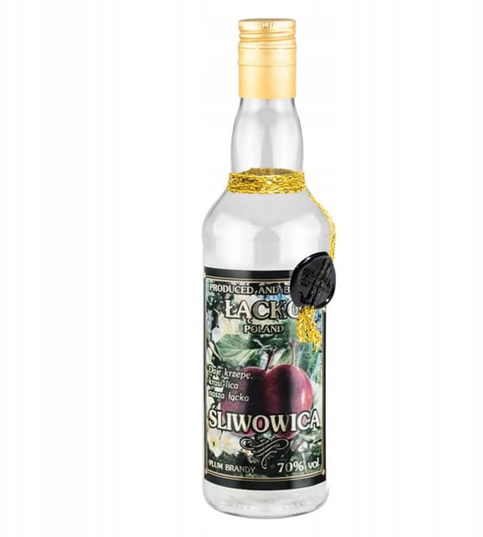 Bimberek MONOPOL - Decoratieve Fles - 500ml - Zwart
