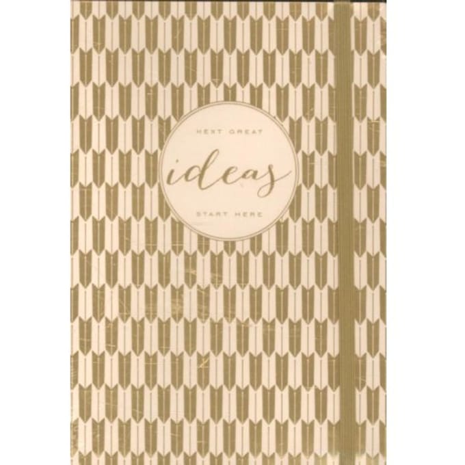 Modern Gold Ideas Gilded Journal - Galison